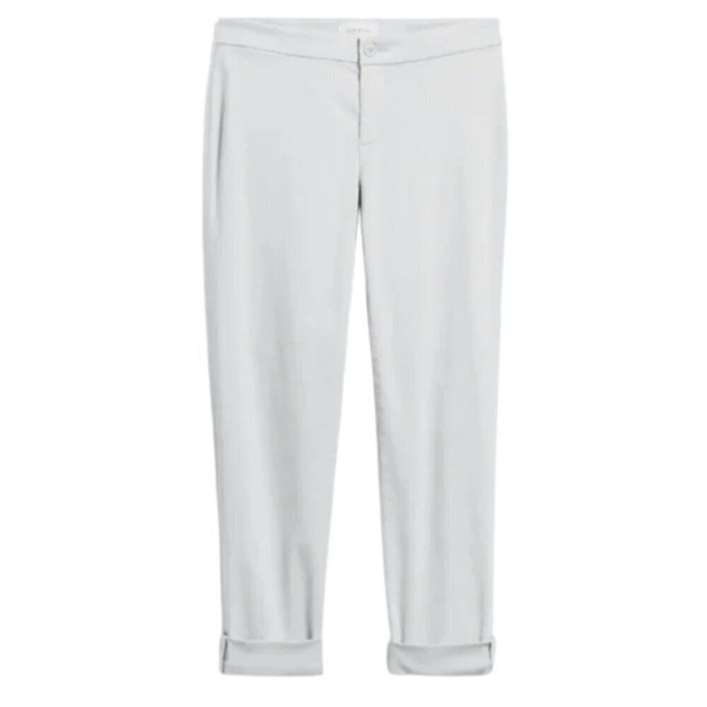 LILA RYAN Zuri Stretch Skinny Pants in Light Gray NWOT